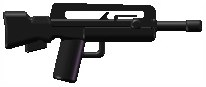 Lego Fama bullpup custom minifig weapon design