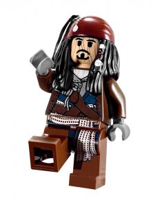 collector lego minifigure pirates of the caribbean minifig jack sparrow