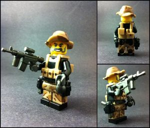 Call Of Duty Modern Warfare Captain Price Custom Minifigure 