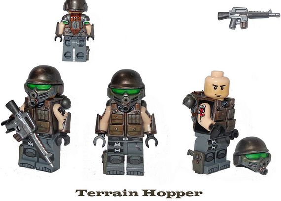 Terrain Hopper Custom Minifigure