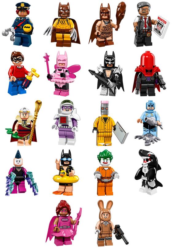 lego minifigures batman