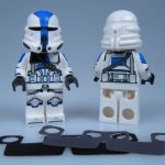 Blue Paratrooper Custom Minifigure by Grandpa Clone Customs